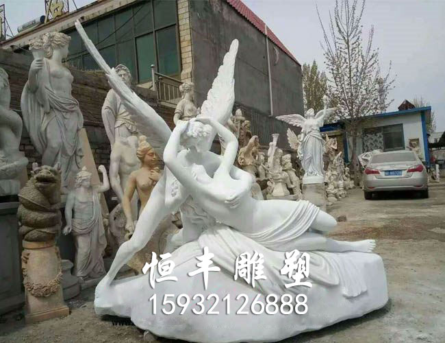 西方天使雕塑